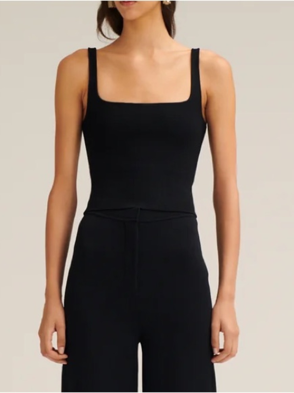 Scanlan Theodore Crepe Knit Square Camisole